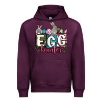 Mauve Wine Easter egg hunter Urban Hoodie - OliviaCreatesArt