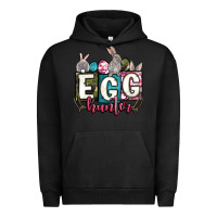 Pigment Black Easter egg hunter Urban Hoodie - OliviaCreatesArt