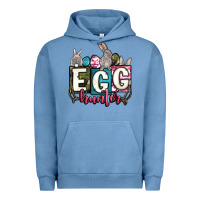 Pigment Pebble Blue Easter egg hunter Urban Hoodie - OliviaCreatesArt