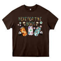 Chocolate Brown here for the boos Heavy Core Tee - CowhideDigitalArt