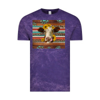 Cloud Purple western sunflowers gemstone heifer Vintage Tee - Jasminsmagicworld