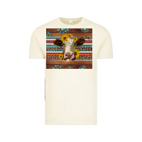Vintage Arctic western sunflowers gemstone heifer Vintage Tee - Jasminsmagicworld