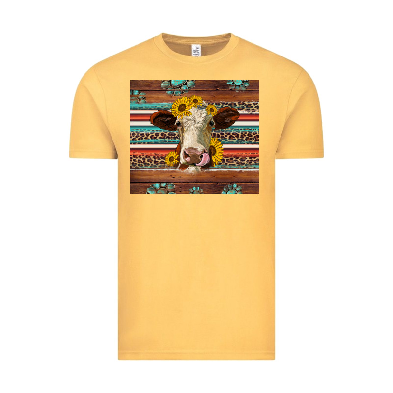 Western Sunflowers Gemstone Heifer Vintage Tee by Jasminsmagicworld | Teevron