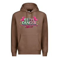 Chestnut Heal Cancer Luke 1:37 cross Cancer Awareness Premium Hoodie - HowdyJamesFarm