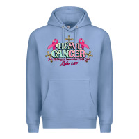 Colony Blue Heal Cancer Luke 1:37 cross Cancer Awareness Premium Hoodie - HowdyJamesFarm