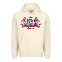 Sandshell Heal Cancer Luke 1:37 cross Cancer Awareness Premium Hoodie - HowdyJamesFarm