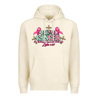 Tofu Heal Cancer Luke 1:37 cross Cancer Awareness Premium Hoodie - HowdyJamesFarm