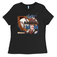 Black livin' that baseball mom life Ladies Tee - Zillion Design Studio