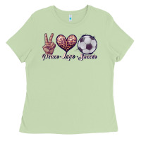 Matcha peace love soccer Ladies Tee - JahusDesignShop