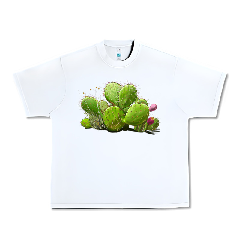 Desert Prickly Pear Cactus Urban Heavy Tee by LillyAllenDesigns | Teevron