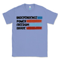 Colony Blue indepence power freedom brave Classic Tee - MaliasSmallBusiness