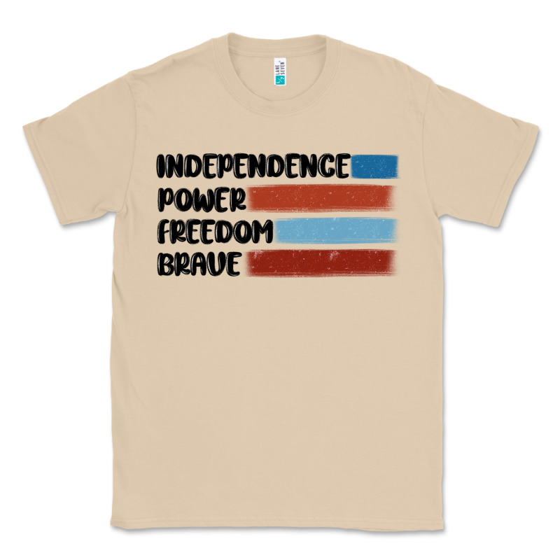 Indepence Power Freedom Brave Classic Tee by MaliasSmallBusiness | Teevron