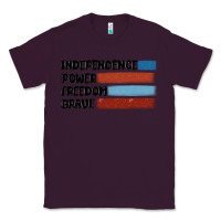Plum indepence power freedom brave Classic Tee - MaliasSmallBusiness