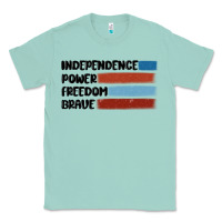 Seafoam indepence power freedom brave Classic Tee - MaliasSmallBusiness