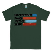 Sports Green indepence power freedom brave Classic Tee - MaliasSmallBusiness