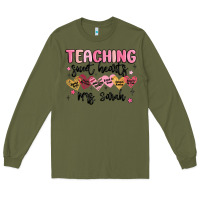 Army Green teaching sweet hearts Long Sleeve Tee - MaliasSmallBusiness