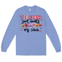 Colony Blue teaching sweet hearts Long Sleeve Tee - MaliasSmallBusiness