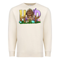 Sandshell Hop rabbit Premium Sweatshirt - NancyCooperArtShop