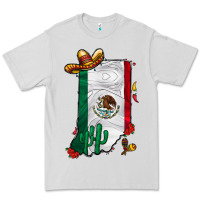 Dove Grey mexican indiana Premium Tee - CowhideDigitalArt