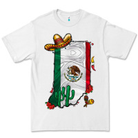 White mexican indiana Premium Tee - CowhideDigitalArt