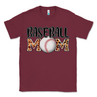 Burgundy baseball mom Classic Tee - AdoDesignShop