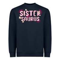 Navy sister saurus Heavyweight Sweatshirt - MaliasSmallBusiness