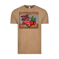 Vintage Coffee merry Christmas truck Vintage Tee - Jasminsmagicworld