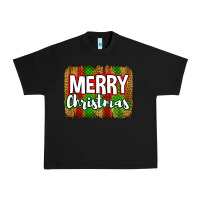 Black merry christmas brushstroke Urban Heavy Tee - Jasminsmagicworld