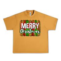 Peanut Butter merry christmas brushstroke Urban Heavy Tee - Jasminsmagicworld
