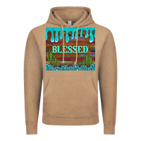 Vintage Coffee blessed annd cactus with gemstone tumbler Vintage Hoodie - Artiststas