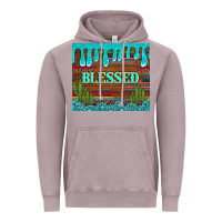 Vintage Zinc blessed annd cactus with gemstone tumbler Vintage Hoodie - Artiststas