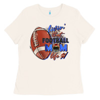 Bone livin' that football mom life Ladies Tee - Zillion Design Studio