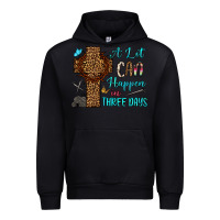 Black Easter Day A lot can happen in three days Urban Hoodie - OliviaCreatesArt