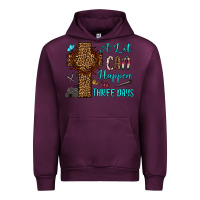 Mauve Wine Easter Day A lot can happen in three days Urban Hoodie - OliviaCreatesArt