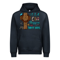 Navy Easter Day A lot can happen in three days Urban Hoodie - OliviaCreatesArt