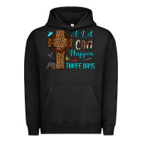 Pigment Black Easter Day A lot can happen in three days Urban Hoodie - OliviaCreatesArt