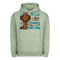 Pigment Oil Green Easter Day A lot can happen in three days Urban Hoodie - OliviaCreatesArt