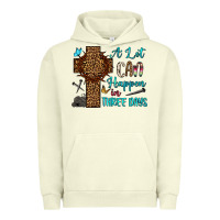 Pigment Pistachio Easter Day A lot can happen in three days Urban Hoodie - OliviaCreatesArt