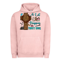 Pigment Salmon Easter Day A lot can happen in three days Urban Hoodie - OliviaCreatesArt