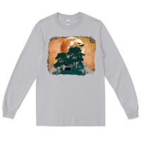 Moon Dust wilderness leopard Long Sleeve Tee - MaliasSmallBusiness