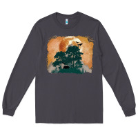 Smoke wilderness leopard Long Sleeve Tee - MaliasSmallBusiness
