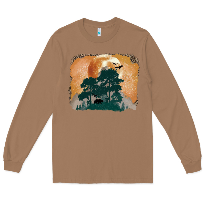 Wilderness Leopard Long Sleeve Tee by MaliasSmallBusiness | Teevron