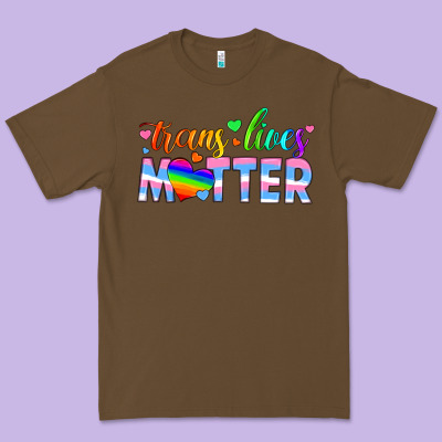 Trans Lives Matter Premium Tee Designed By Hra Design Shop