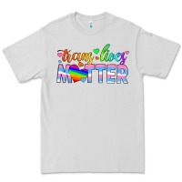Dove Grey trans lives matter Premium Tee - HRA Design Shop