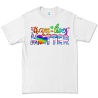 White trans lives matter Premium Tee - HRA Design Shop