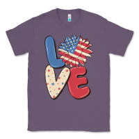 Lavender love 4th of july Classic Tee - MaliasSmallBusiness