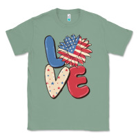 Sage love 4th of july Classic Tee - MaliasSmallBusiness