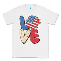 White love 4th of july Classic Tee - MaliasSmallBusiness
