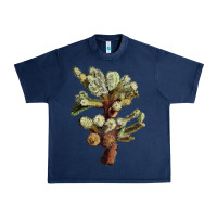 Navy cholla tree cactus Urban Heavy Tee - LillyAllenDesigns