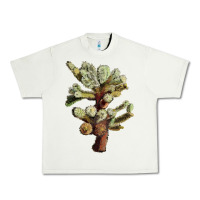 Pistachio cholla tree cactus Urban Heavy Tee - LillyAllenDesigns